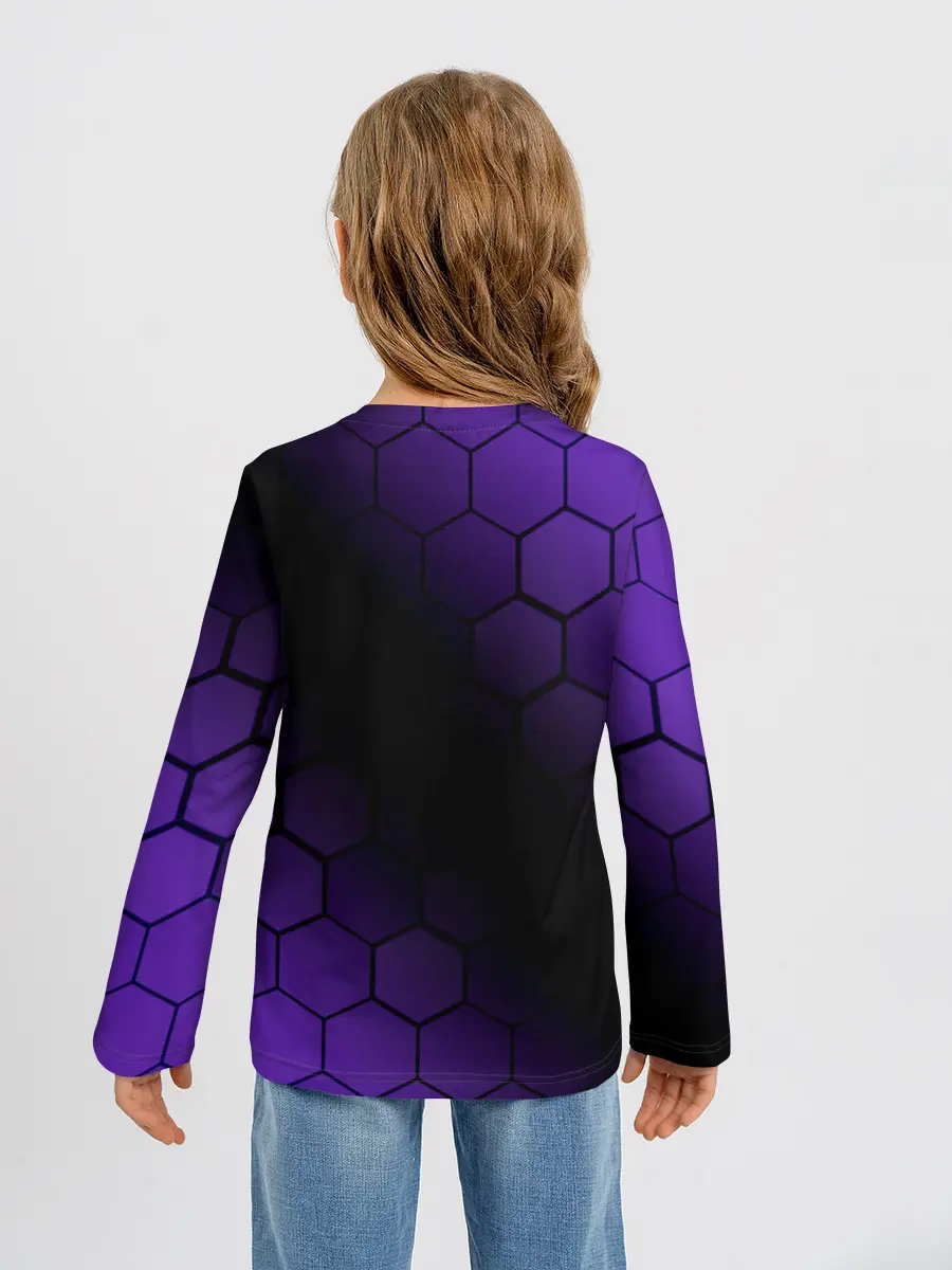 Детский лонгслив / AMONG US - DARK