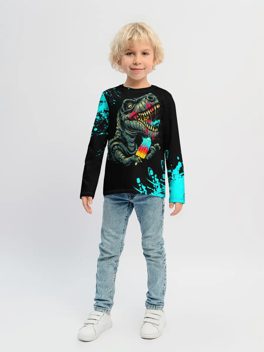 Детский лонгслив / Godzilla