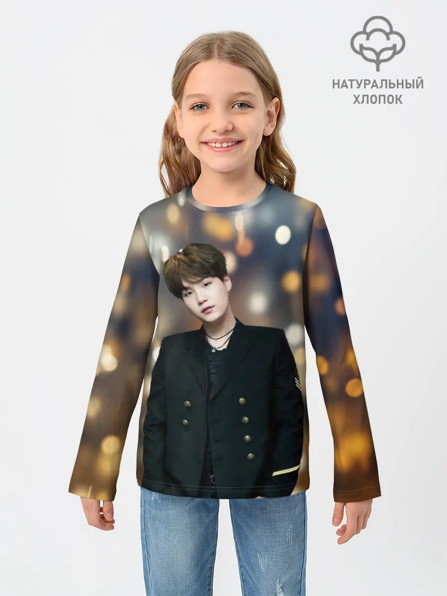 Детский лонгслив / MIN YOONGI