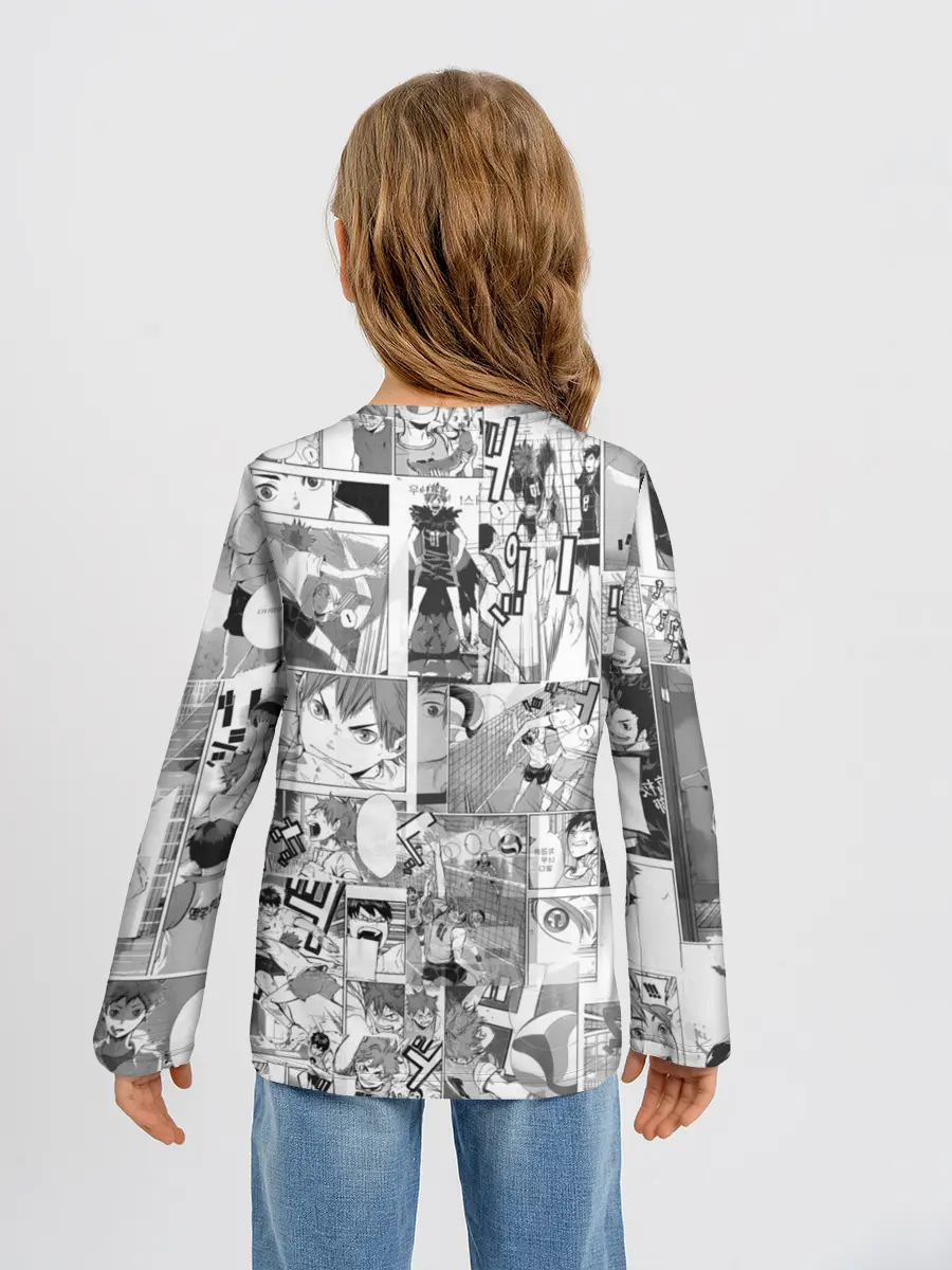 Детский лонгслив / Хината Се Haikyu!