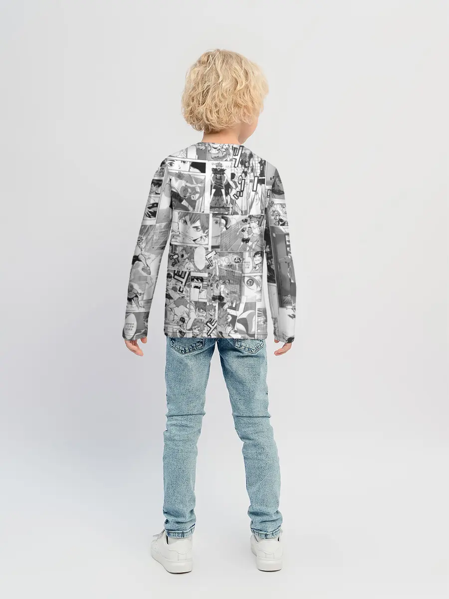 Детский лонгслив / Хината Се Haikyu!