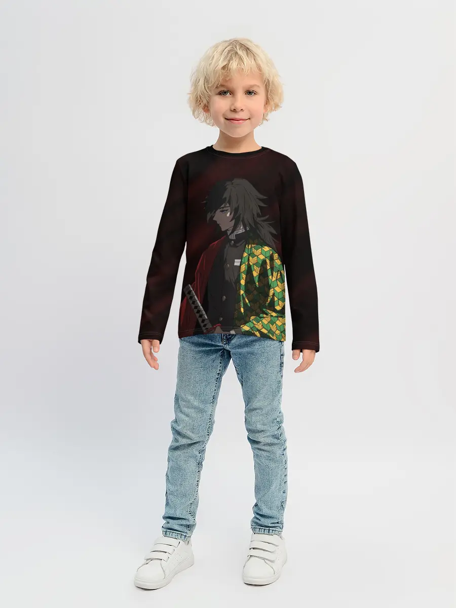 Детский лонгслив / ГИЮ ТОМИОКА