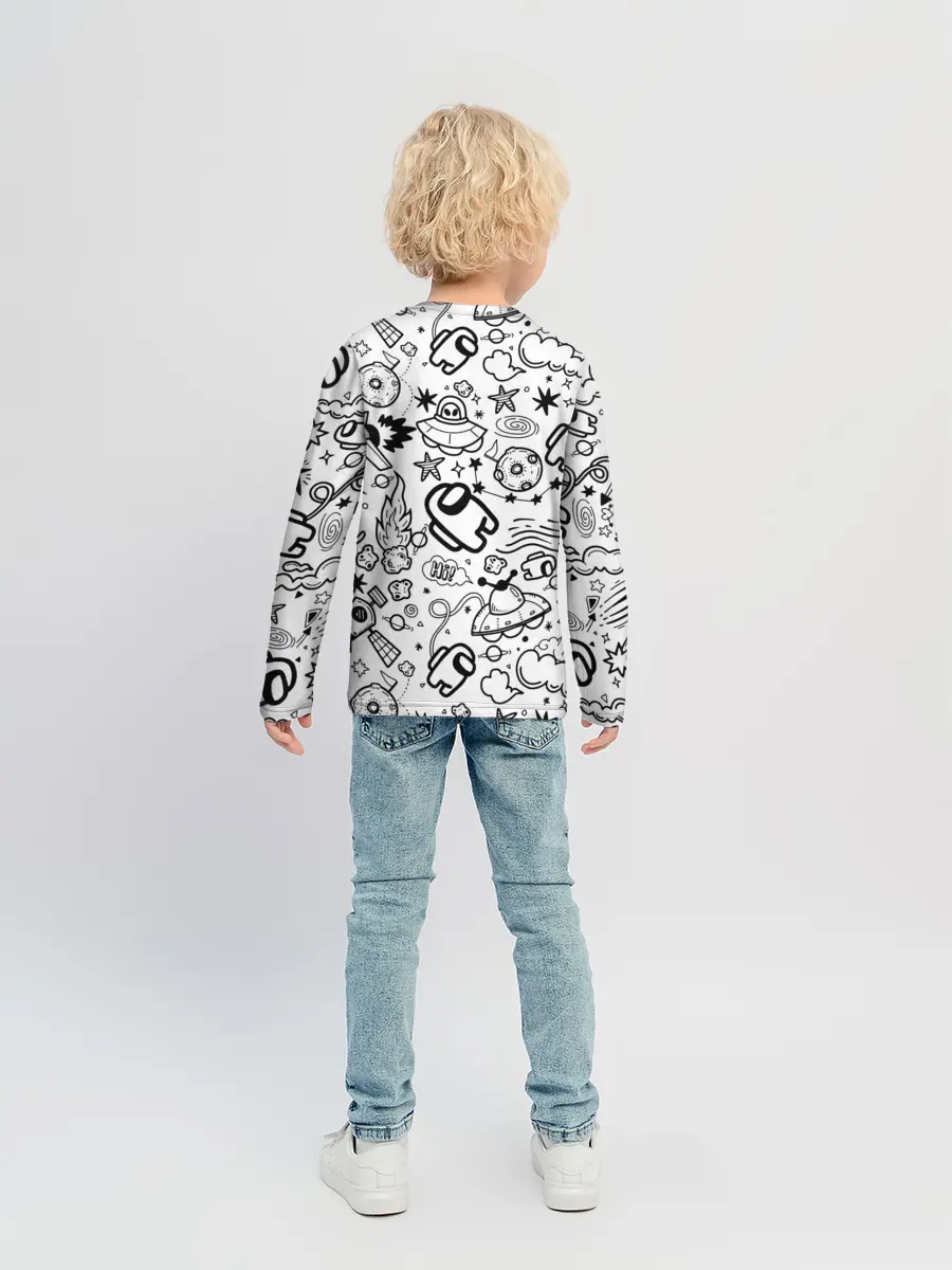 Детский лонгслив / AMONG US