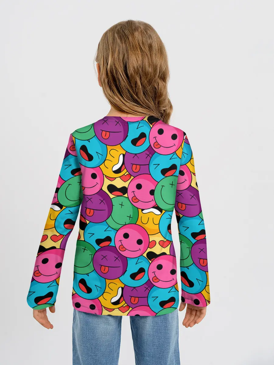 Детский лонгслив / Pattern