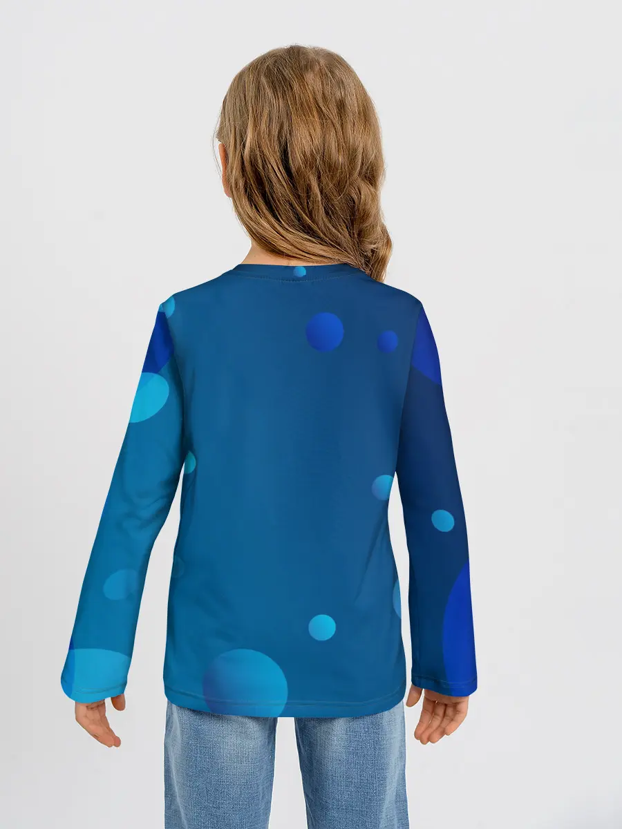 Детский лонгслив / Пузыри