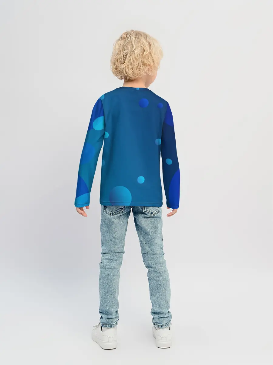 Детский лонгслив / Пузыри