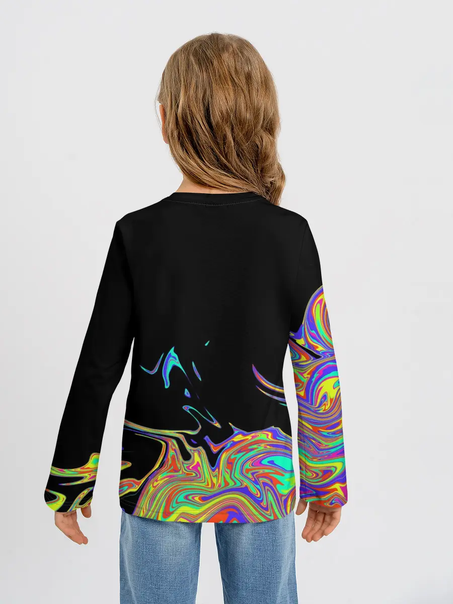 Детский лонгслив / Rainbow Dream Team