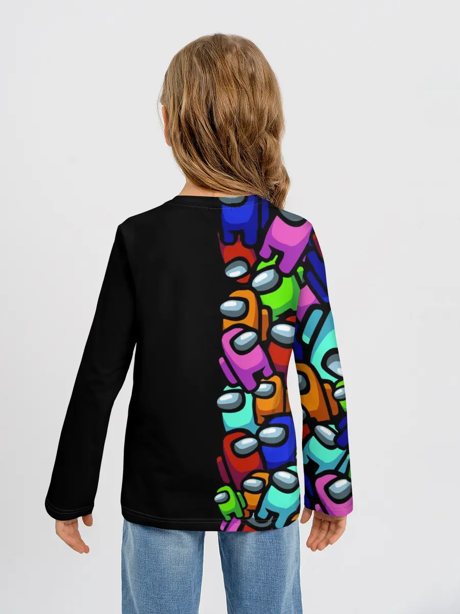 Детский лонгслив / Among us