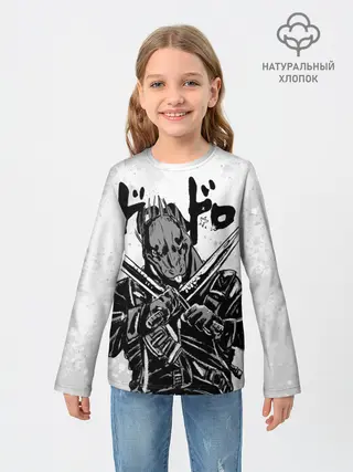 Детский лонгслив / Кайман с мечами Дорохедоро