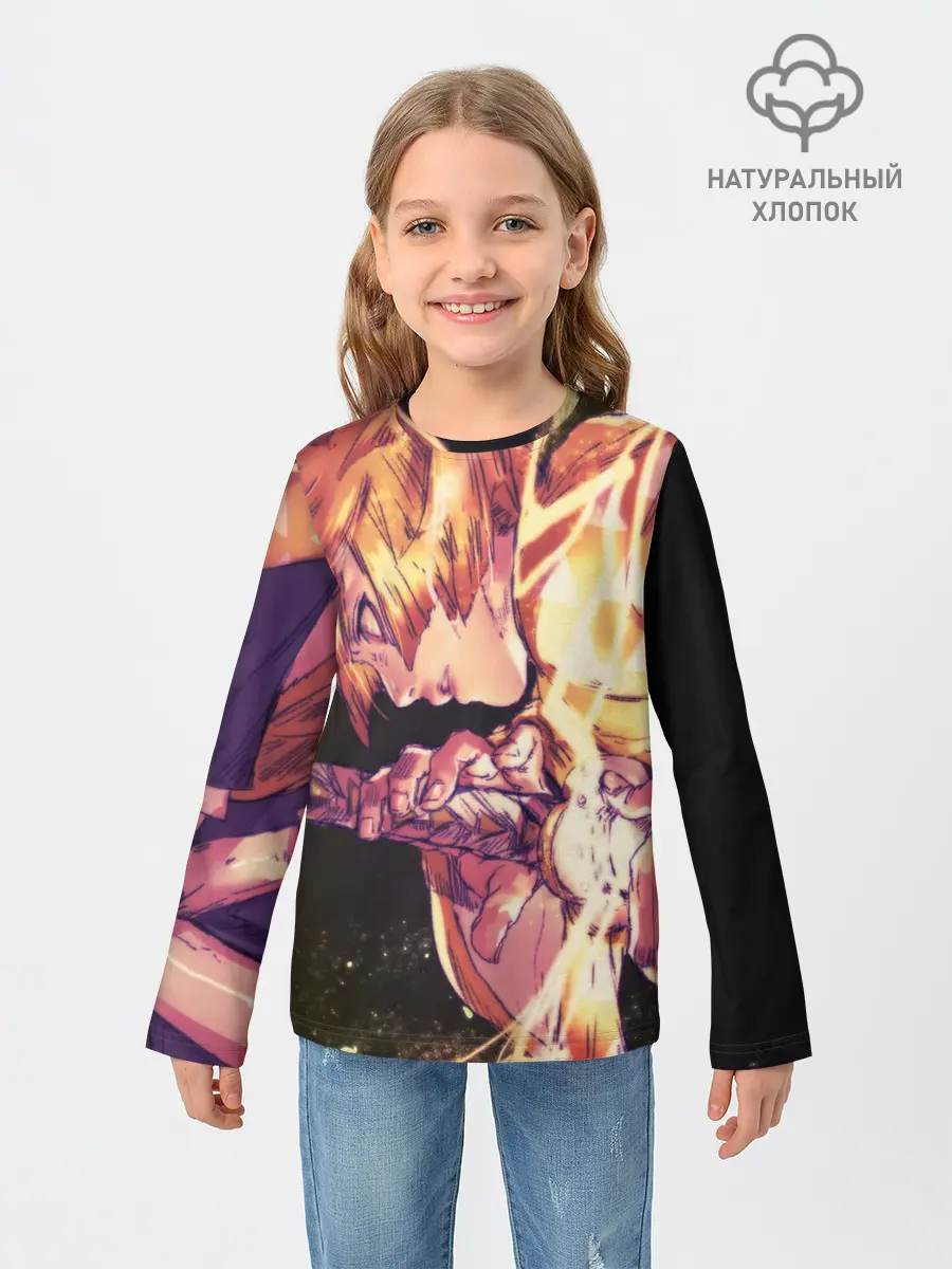 Детский лонгслив / ЗЕНИЦУ ИЗ КЛИНКА