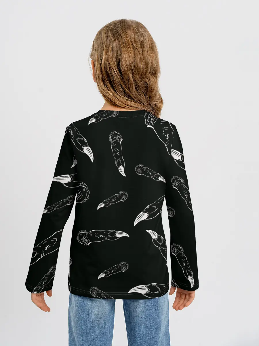 Детский лонгслив / Jujutsi Kaisen Sukuna - Пальцы