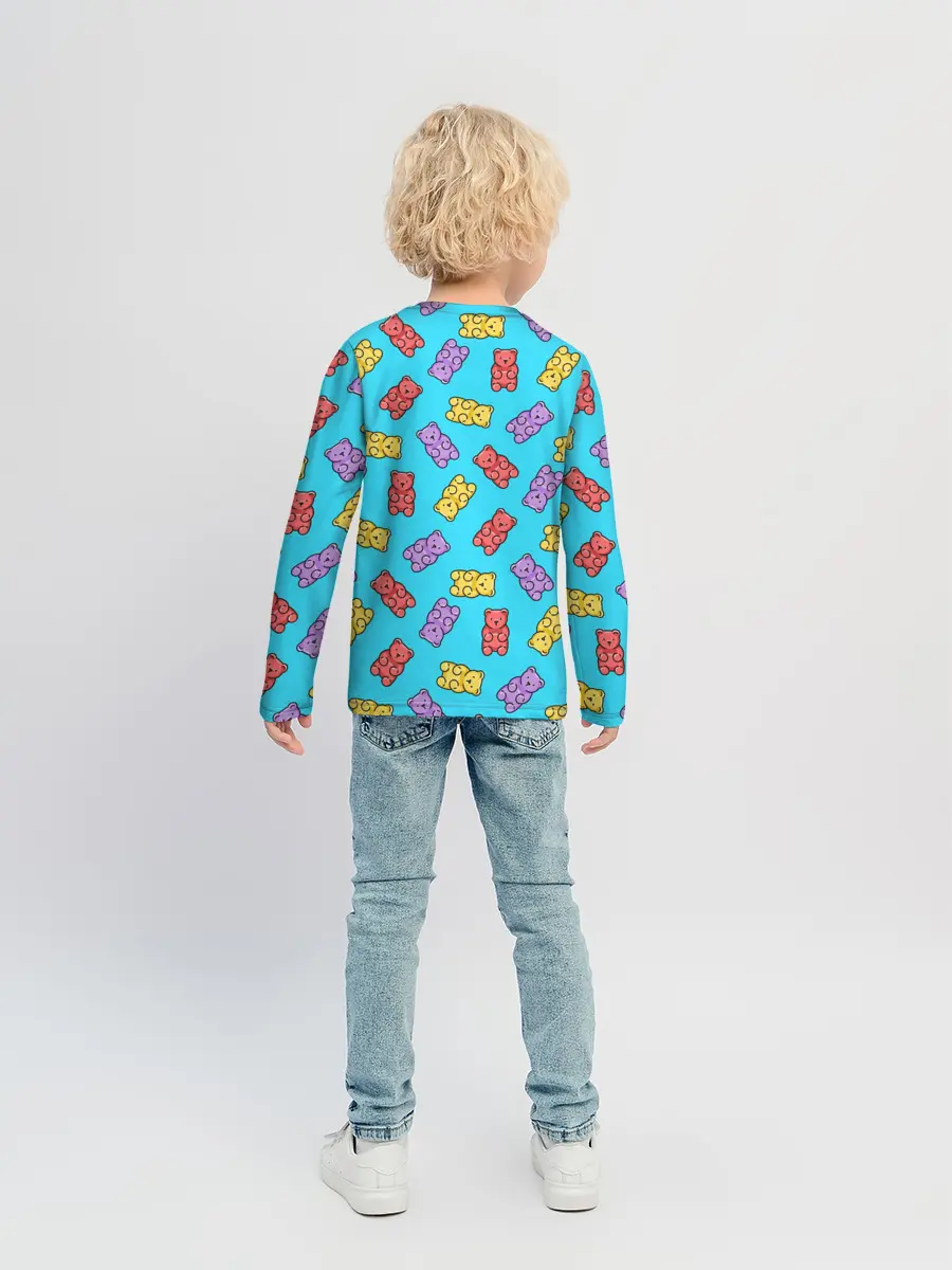 Детский лонгслив / Мармеладные мишки