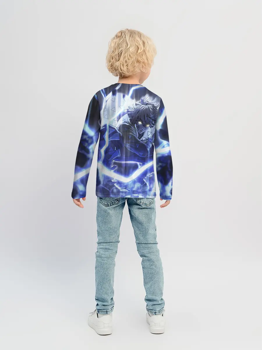 Детский лонгслив / Клинок рассекающий демонов