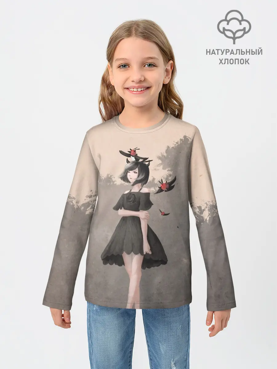 Детский лонгслив / Secre Swallowtail