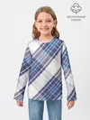 Детский лонгслив / Шотландка | Scottish | Tartan