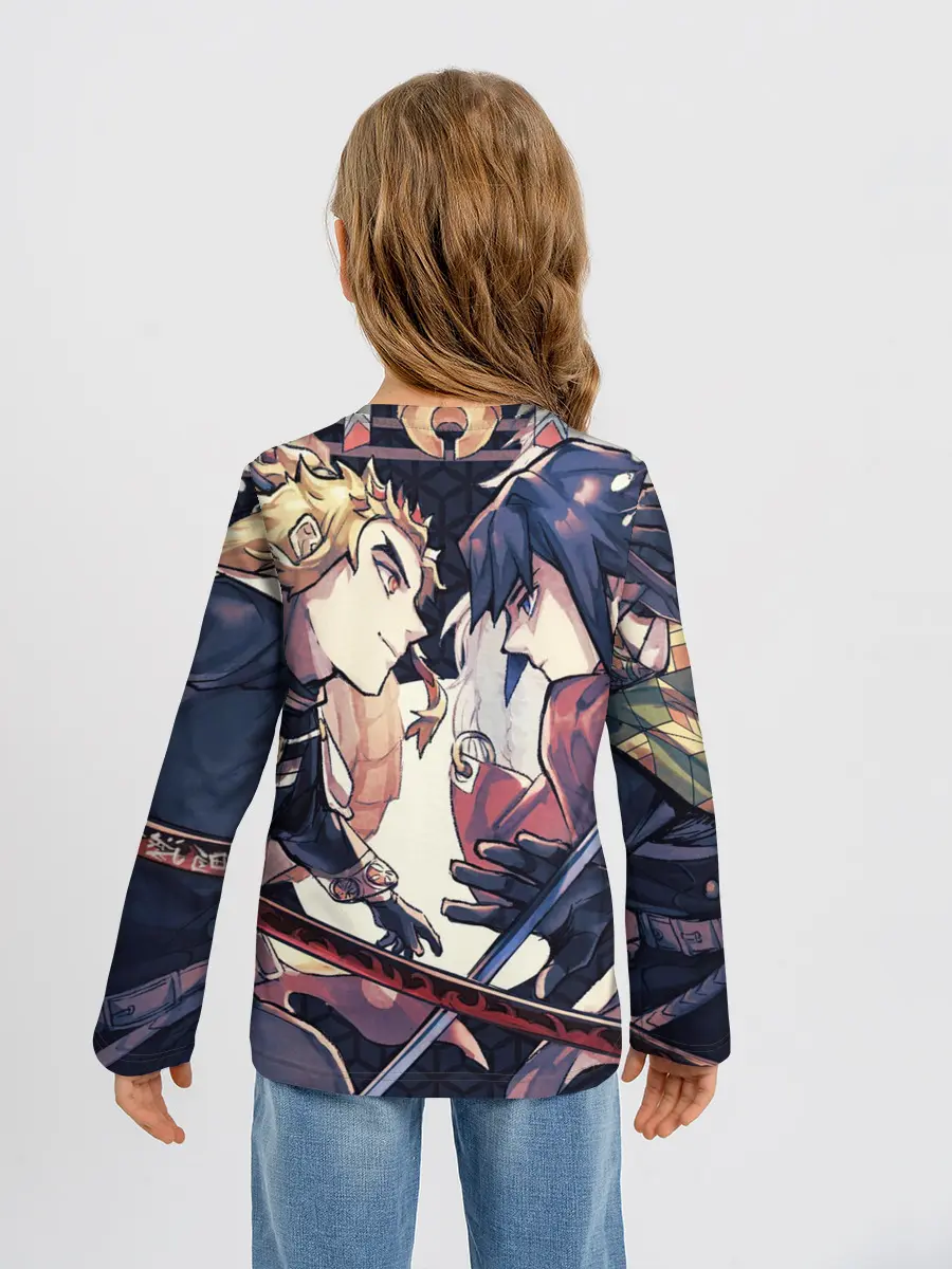 Детский лонгслив / Два Клинка