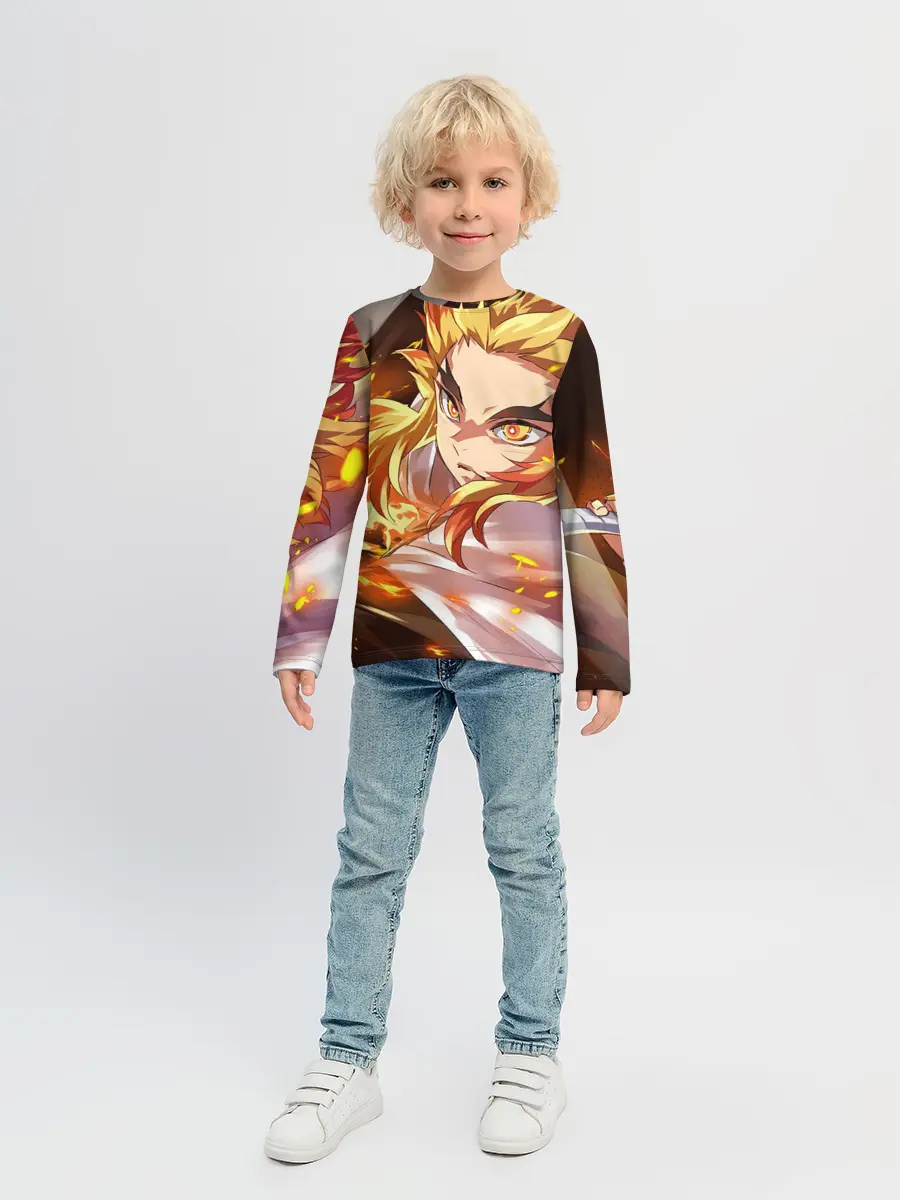 Детский лонгслив / Клинок Рассекающий Демонов