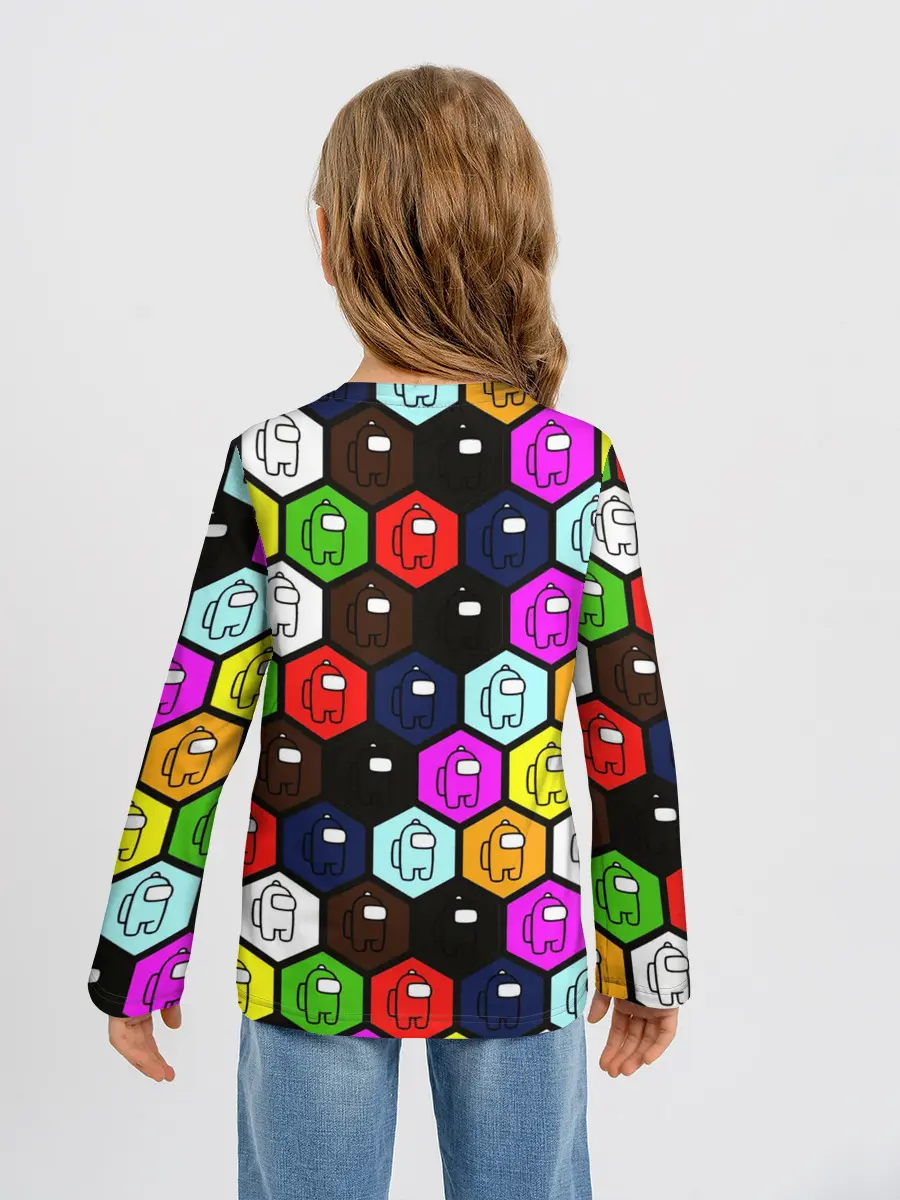 Детский лонгслив / AMONG US