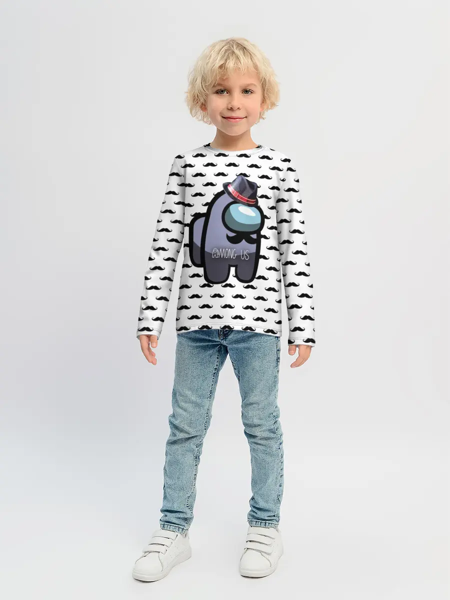 Детский лонгслив / Among Us