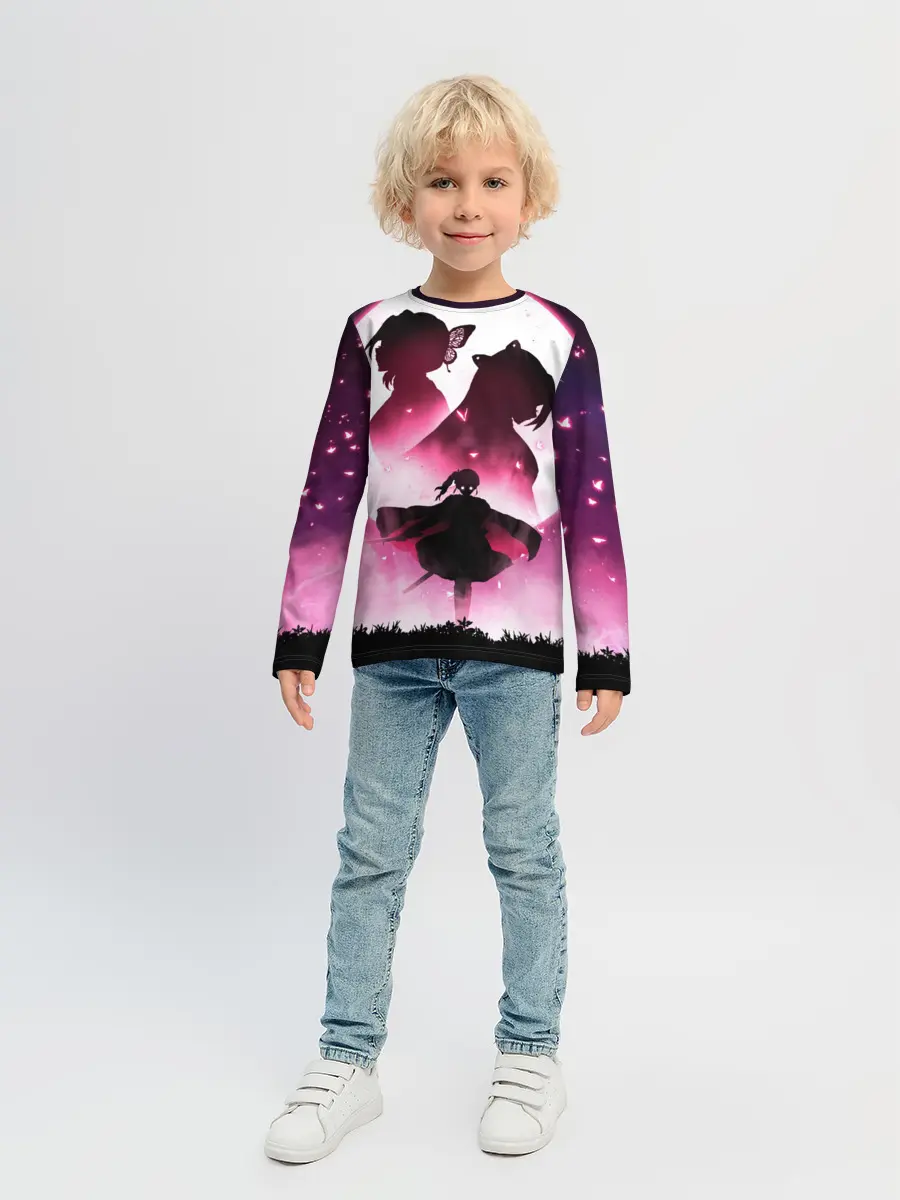 Детский лонгслив / Столп Бабочки