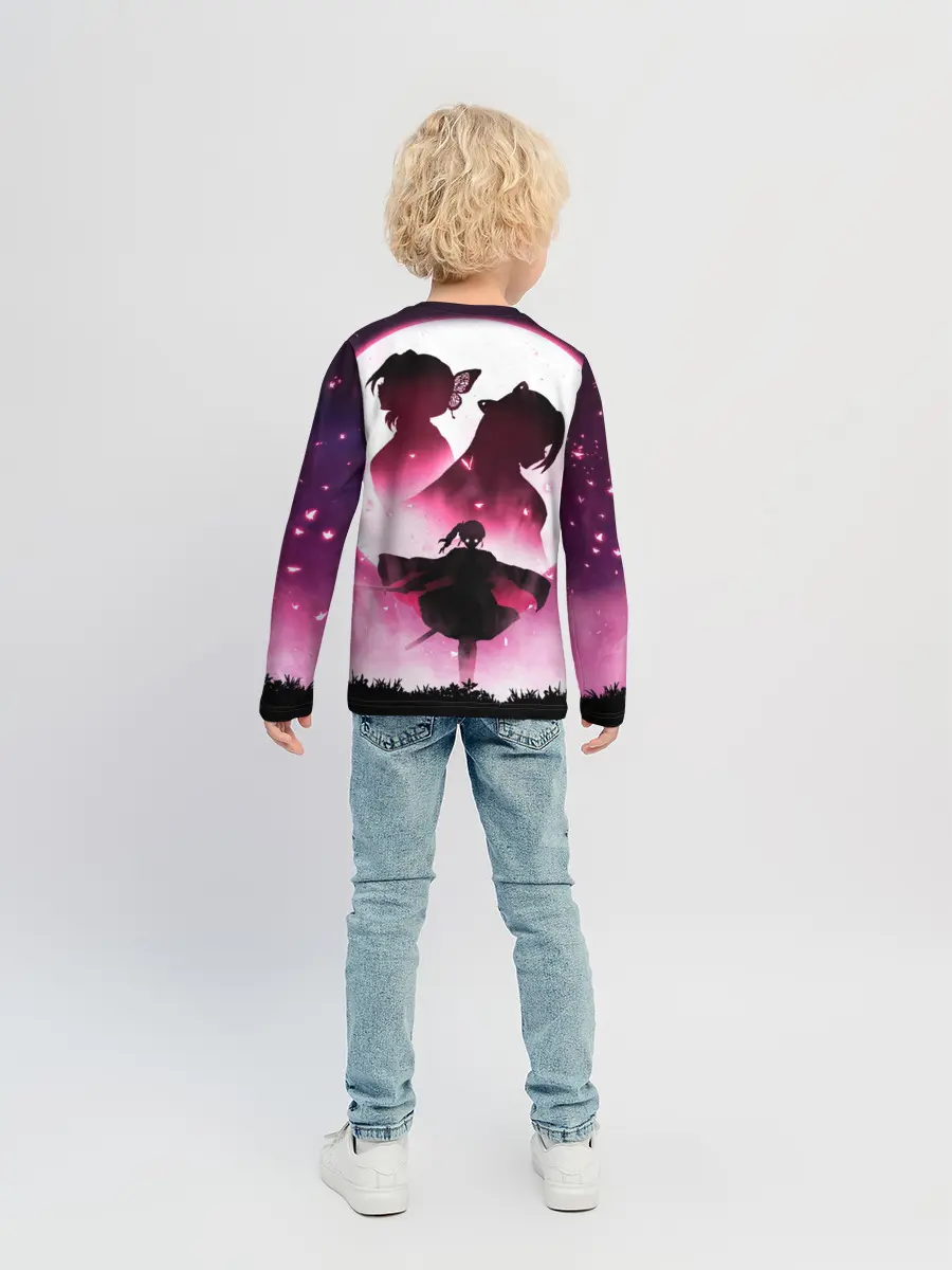 Детский лонгслив / Столп Бабочки