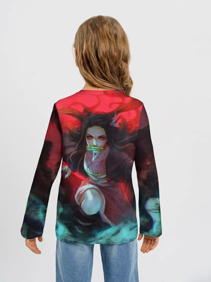 Детский лонгслив / НЕЗУКО ИЗ КЛИНКА