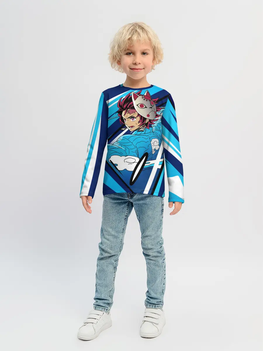 Детский лонгслив / Клинок рассекающий демонов