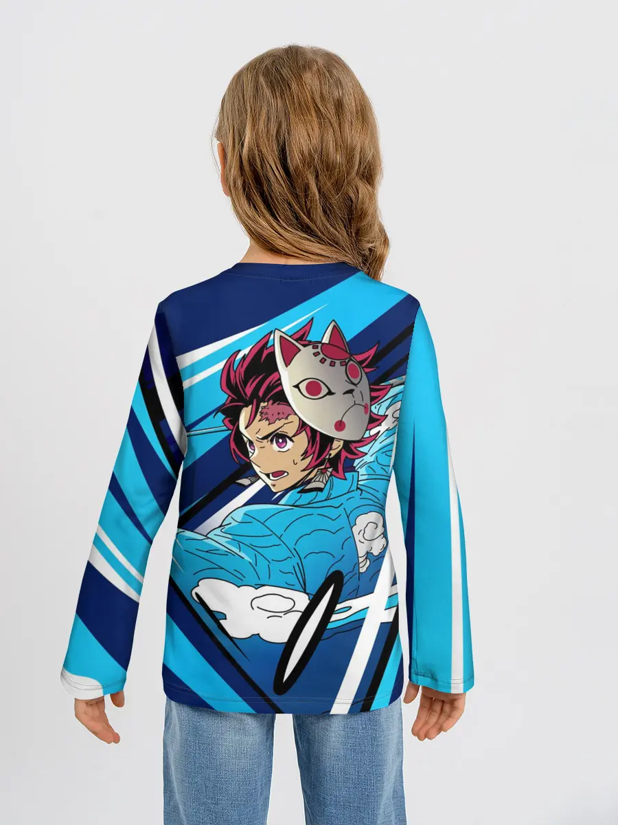 Детский лонгслив / Клинок рассекающий демонов