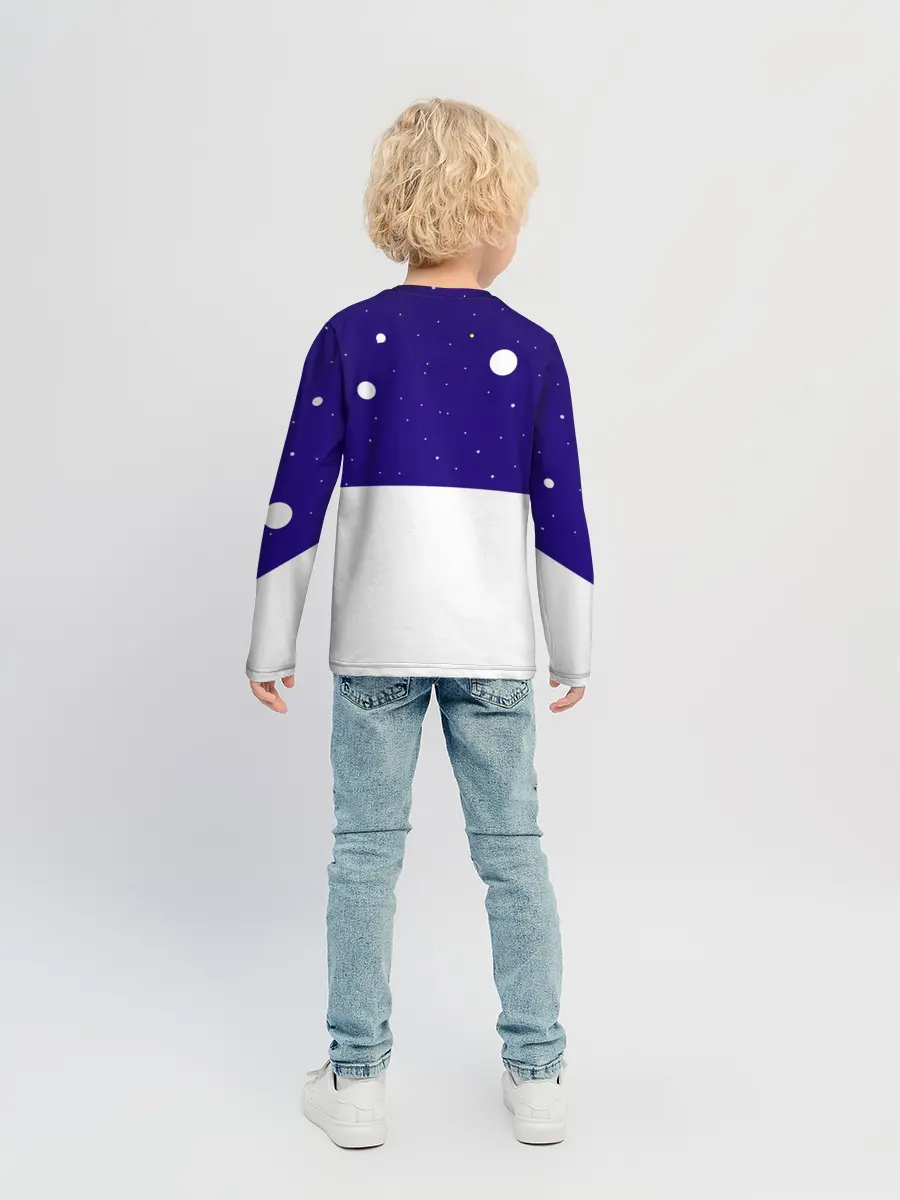 Детский лонгслив / Зимний AMONG US