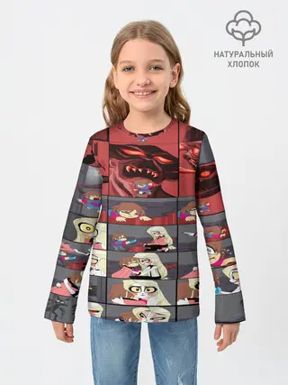 Детский лонгслив / Отель Хазбин