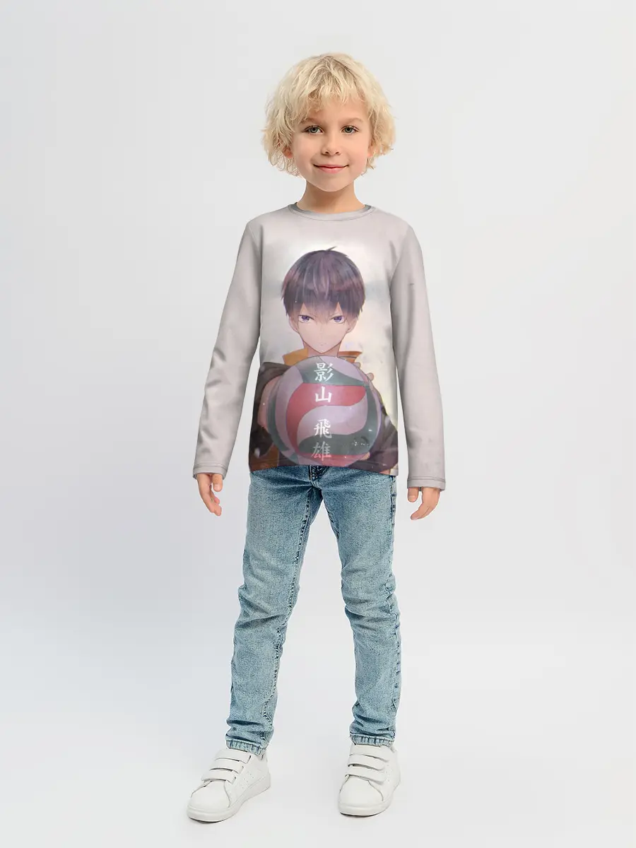 Детский лонгслив / Haikyuu!! Tobio