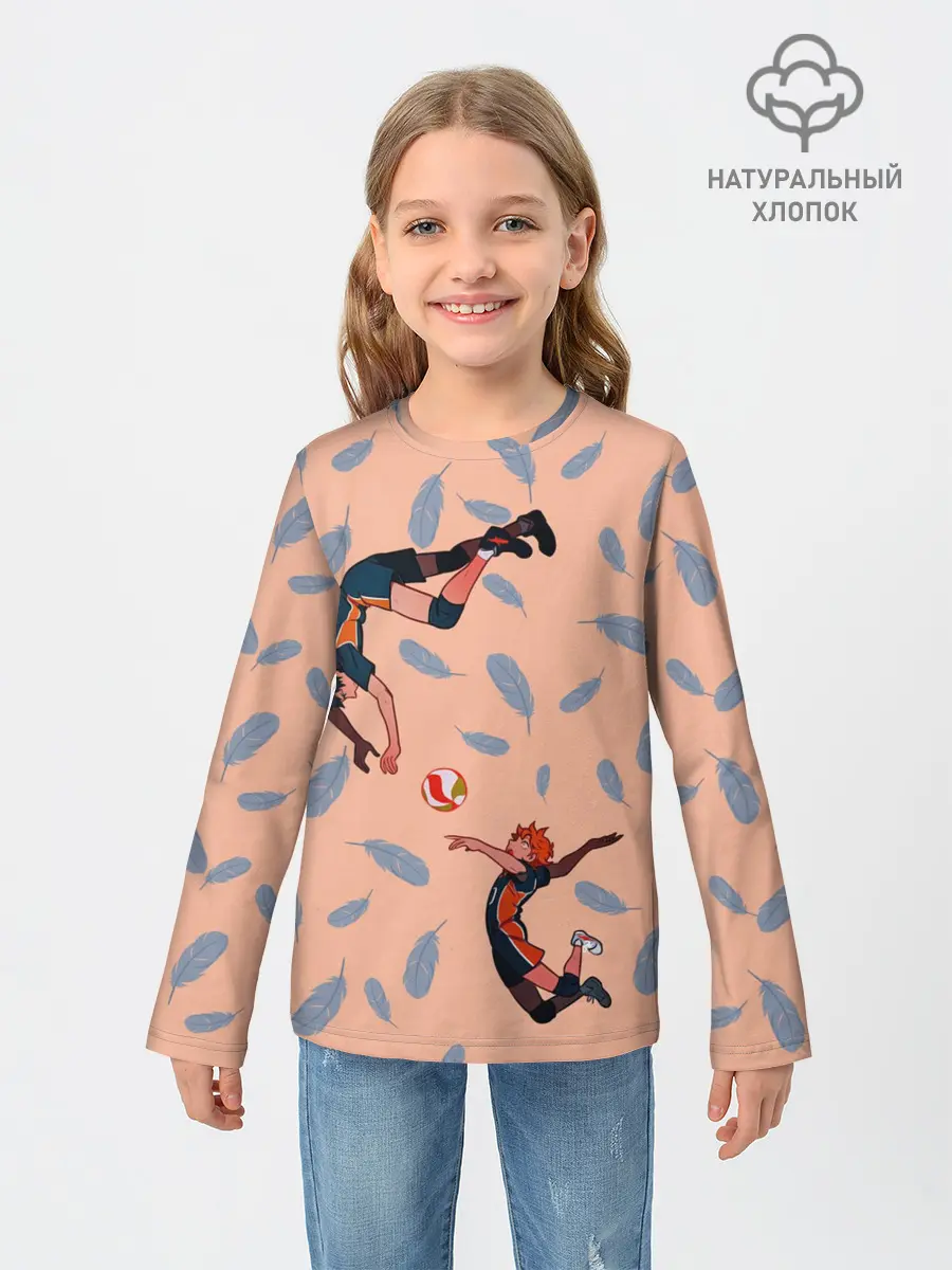 Детский лонгслив / Karasuno Tobio x Hinata