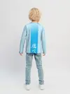 Детский лонгслив / Хината на синем фоне