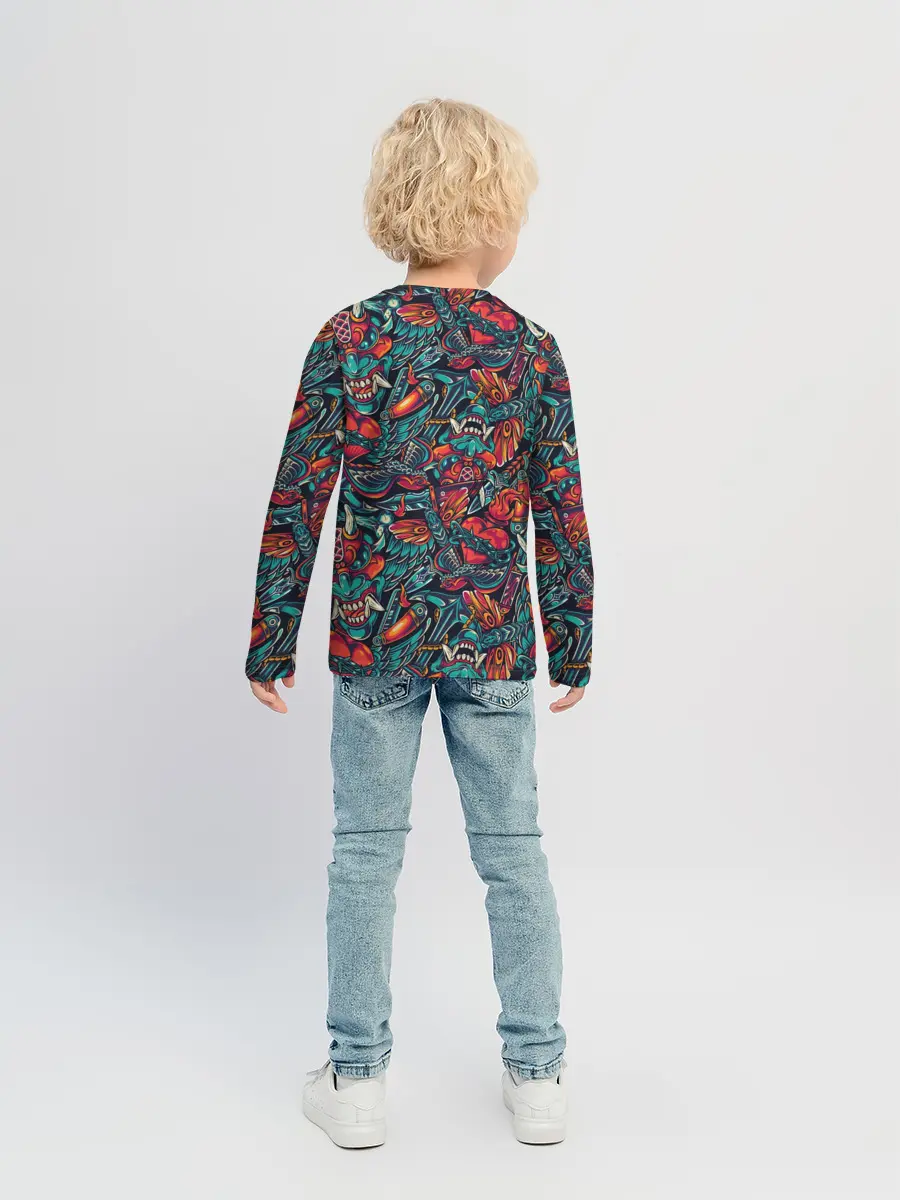 Детский лонгслив / Якудза