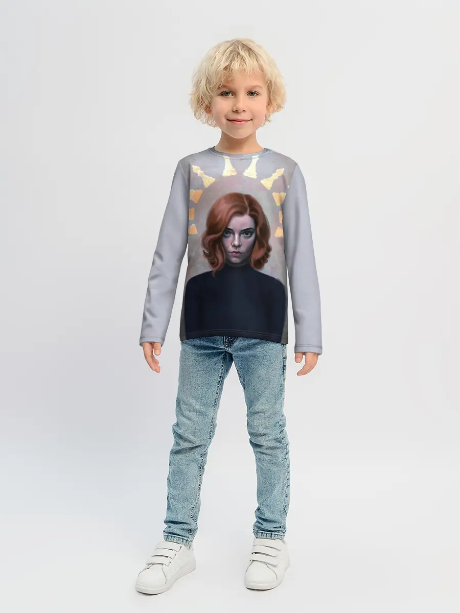 Детский лонгслив / Ход Королевы