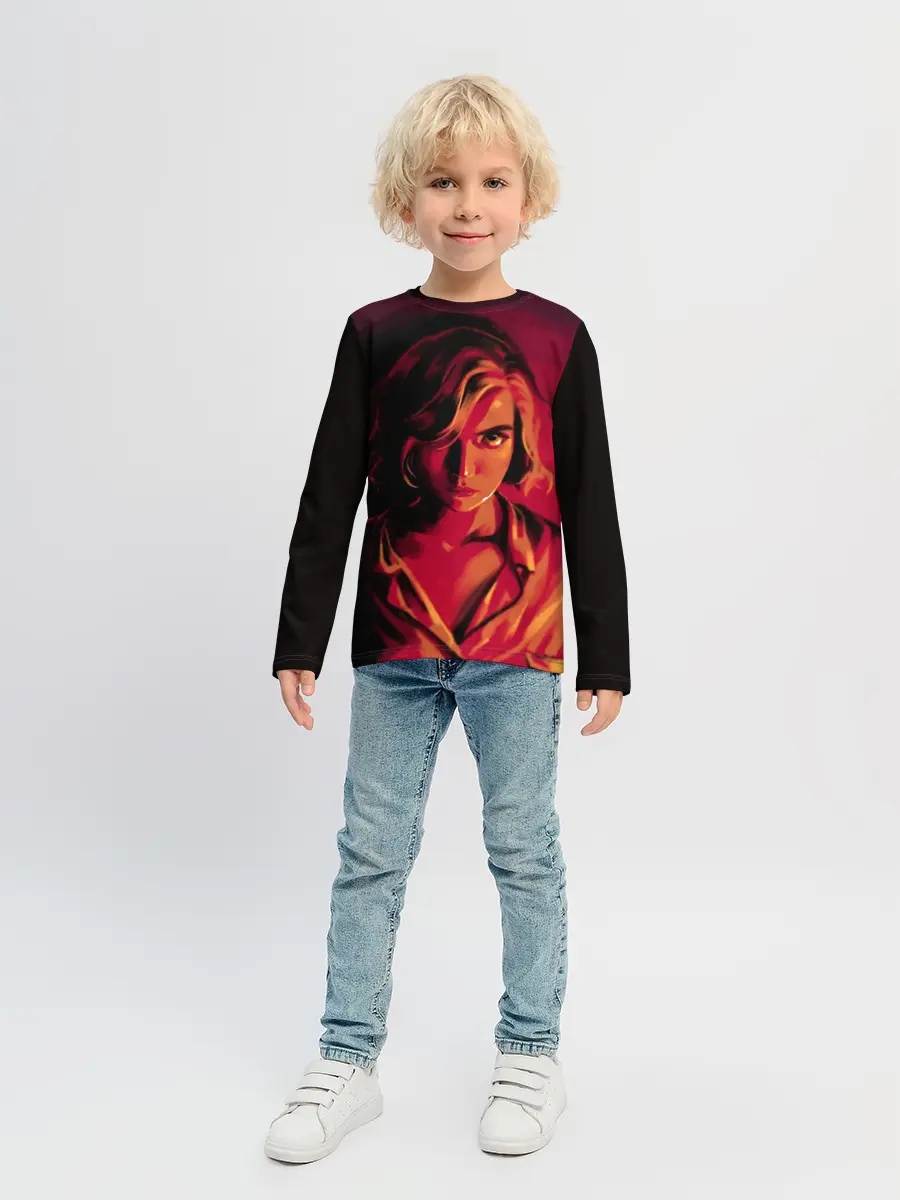 Детский лонгслив / Ход Королевы