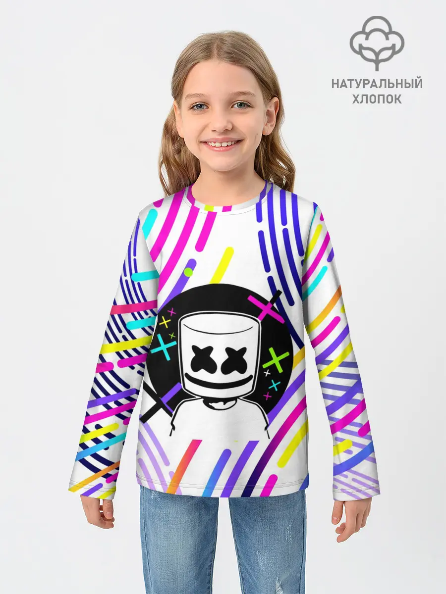 Детский лонгслив / MARSHMELLO