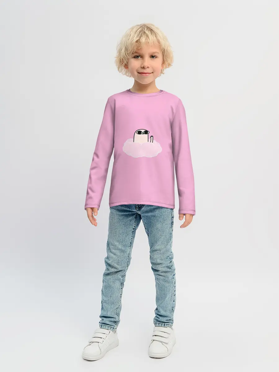 Детский лонгслив / мем