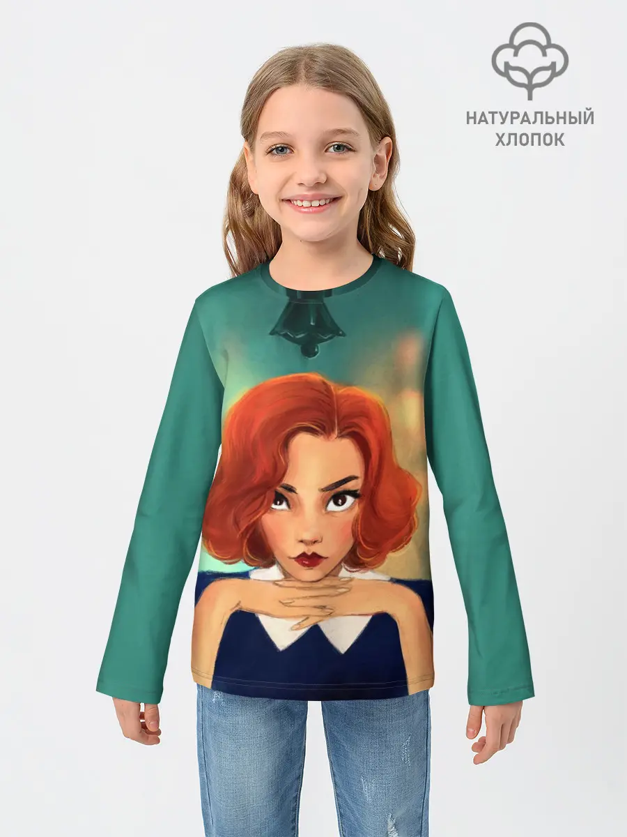 Детский лонгслив / Ход Королевы