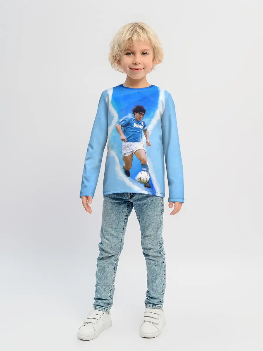 Детский лонгслив / Диего Армандо