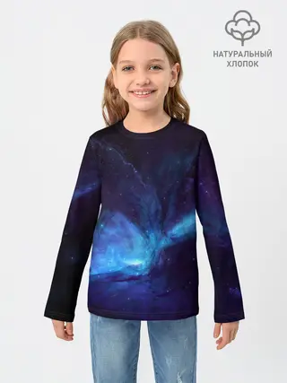 Детский лонгслив / Космос
