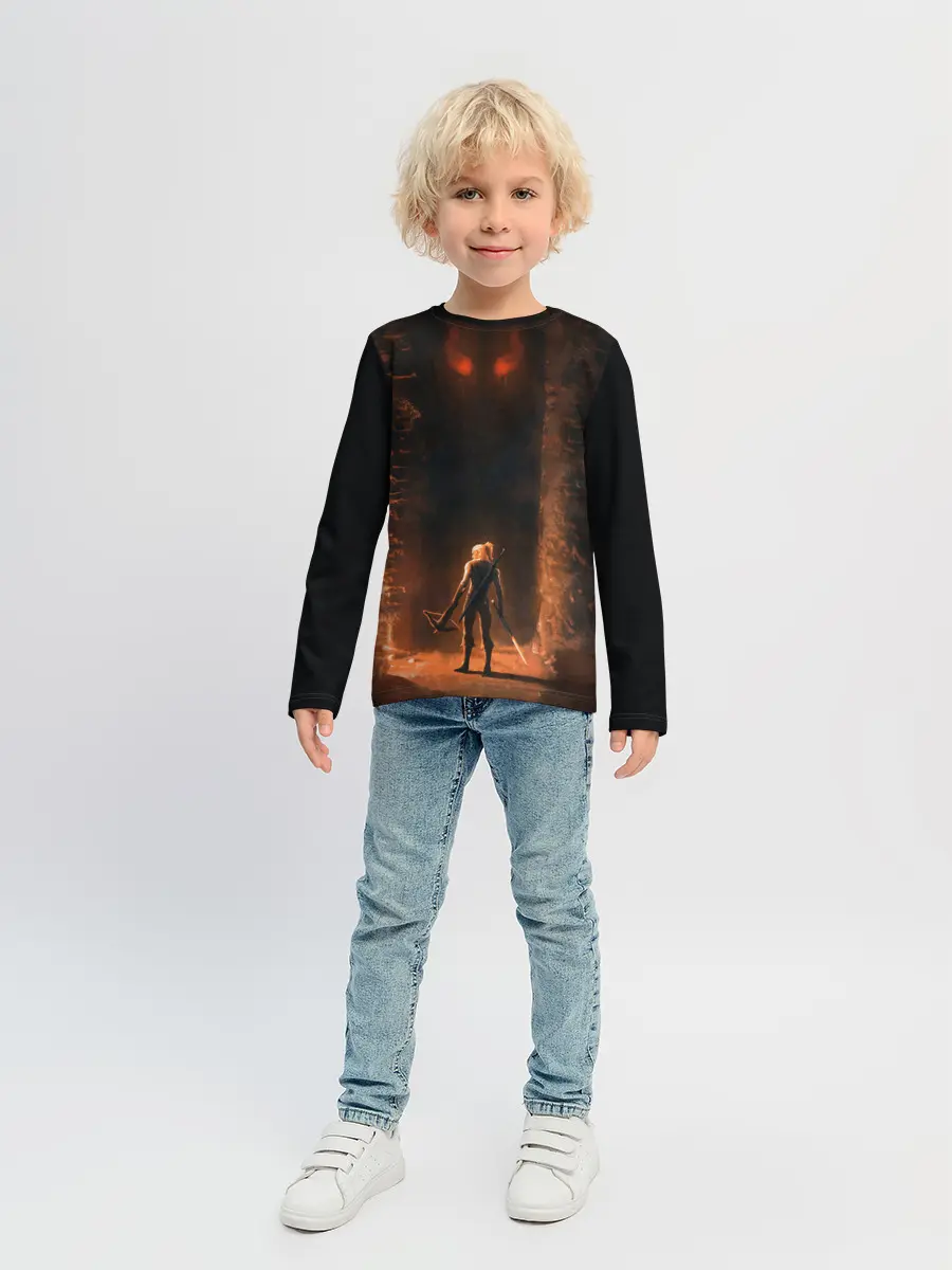 Детский лонгслив / Ведьмак