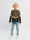 Детский лонгслив / Леопардовый принт