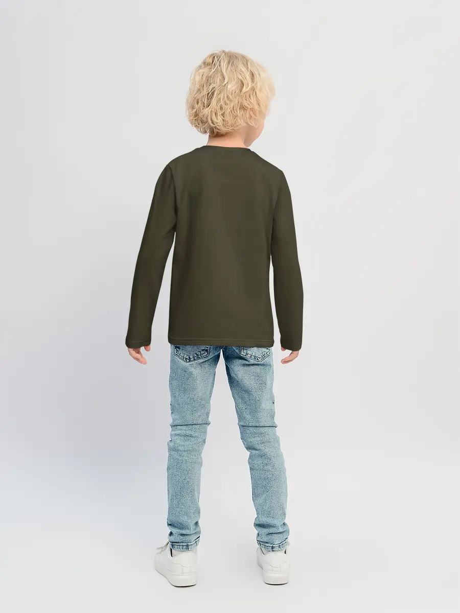 Детский лонгслив / Лиса в лесу