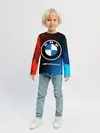 Детский лонгслив / BMW - Снежный