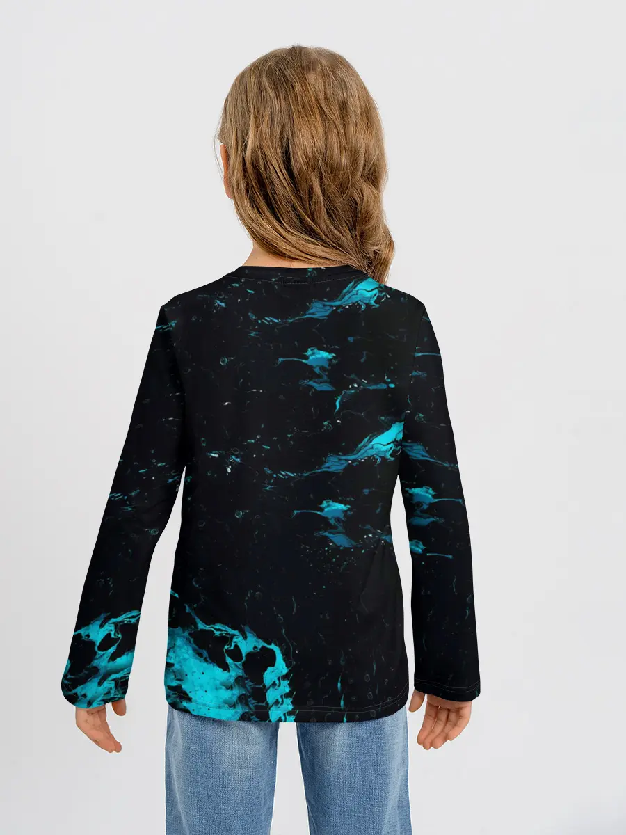 Детский лонгслив / Among Us Dab