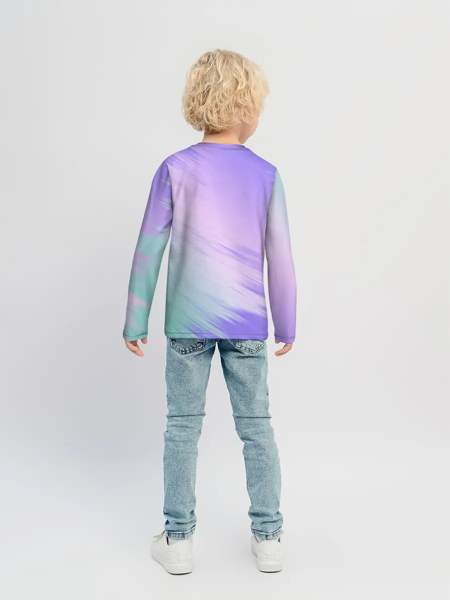 Детский лонгслив / AMONG US GRADIENT