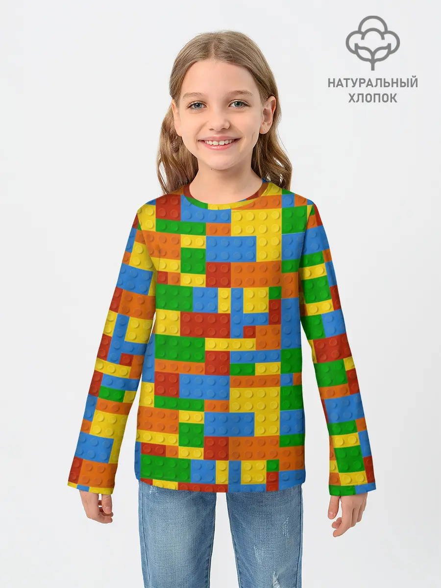 Детский лонгслив / Конструктор
