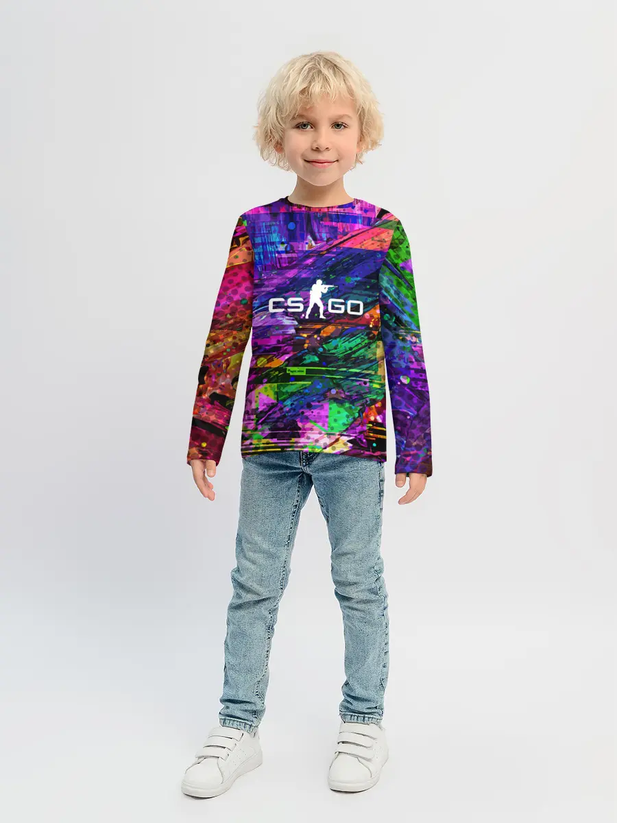 Детский лонгслив / CS GO