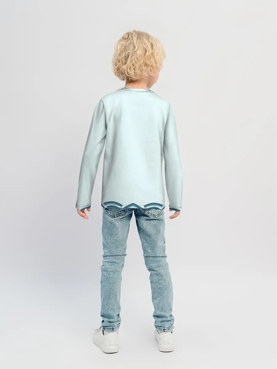 Детский лонгслив / Викинги